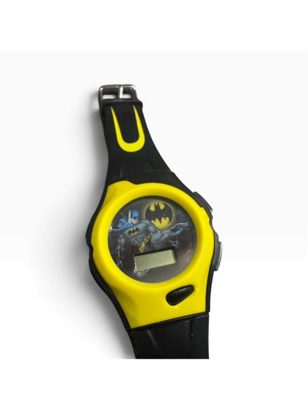 Accutime Batman Digital Watch One Size Black Yellow